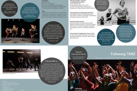 Flyer II Folkwang Universität der&nbsp;Künste